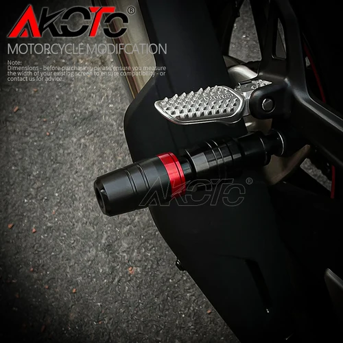 Imagen 2 del producto Deslizadores de escape para motocicleta, accesorios protectores contra choques para KAWASAKI Eliminator 400 450 500 2023 2024, protección contra caídas