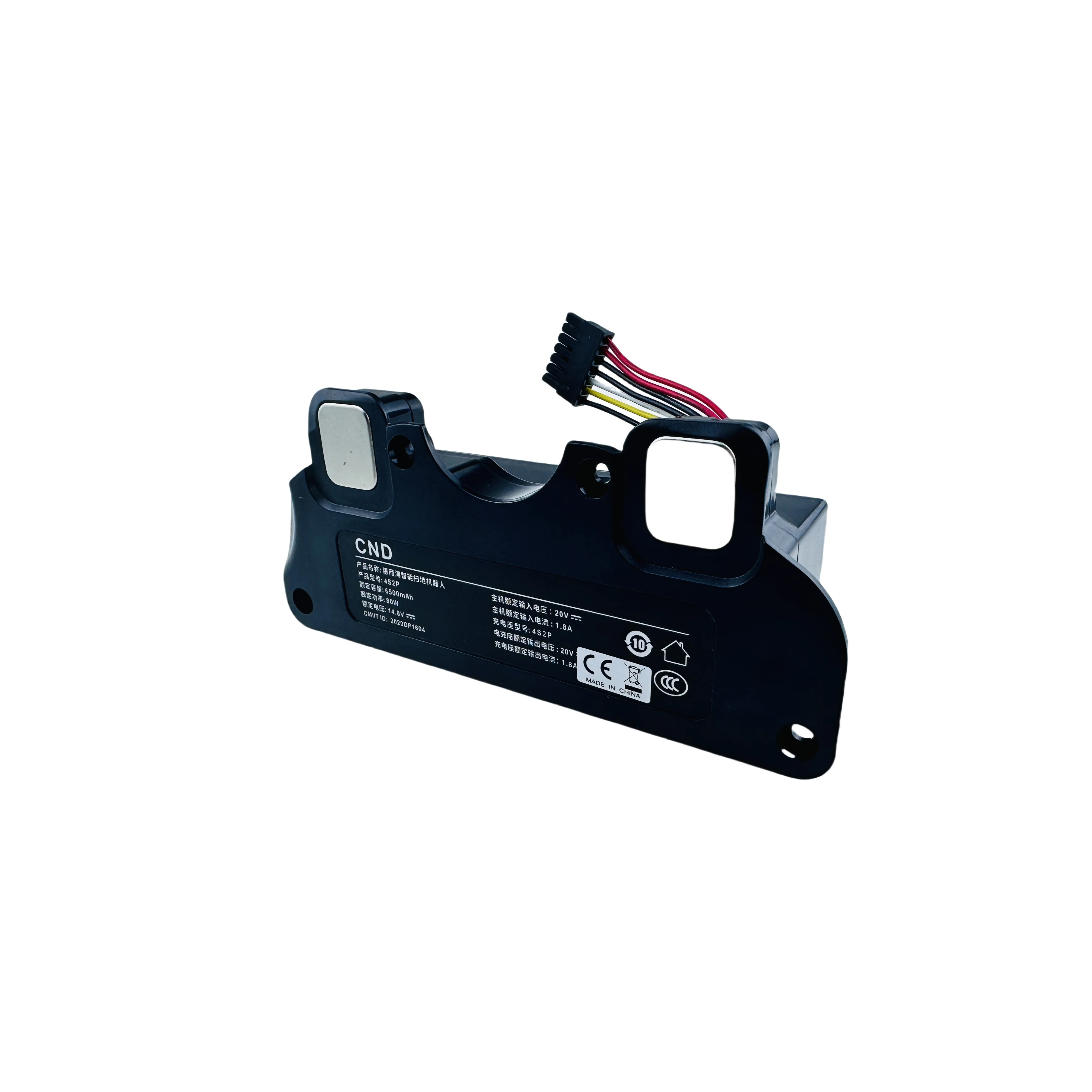 For CECOTEC CONGA 5090 5490 6090 7090 Robot Vacuum Cleaner Replacement Battery 18650 Battery Pack Accessories 6500mAh