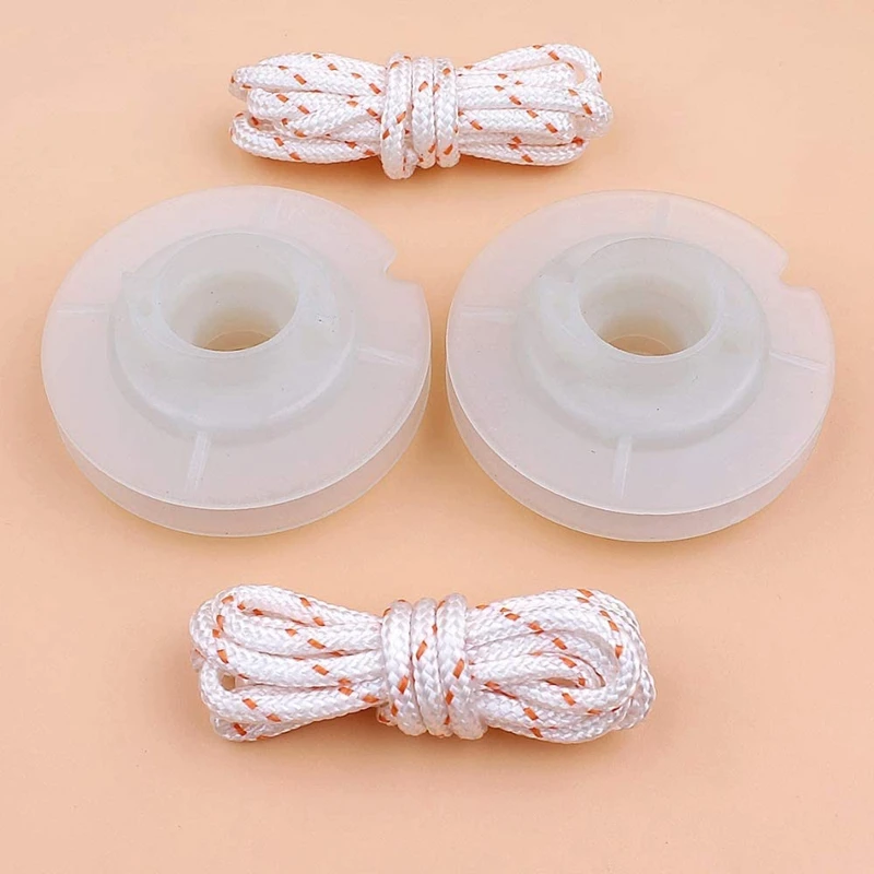 Chainsaw 2500 Recoil Starter Pulley Rope Kit Fit For Chinese 2500 25Cc Chain Saw Zenoah Komatsu G2500 Spares Parts