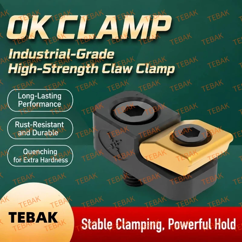 M6/M8/M10 CNC machining center pneumatic OK fixture small locking block side pressure positioning clamp