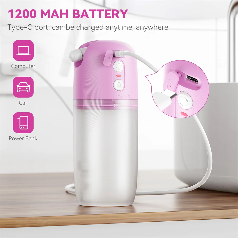 

Portable Bidet Handheld Washing Pregnant Home Sprayer Bidet Long Nozzle Accurate Baby Large Capacity Toilet Travel Personal Care