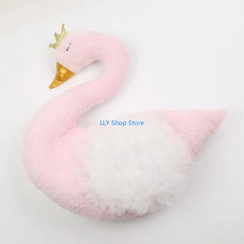 T8UD การถ่ายภาพทารก Props DIY ตุ๊กตาสัตว์หมอน Photostudio Props ตกแต่งสำหรับอาบน้ำเด็ก Birth Celebration