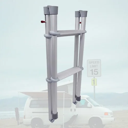 New Design Best Selling Aluminum Alloy RV Folding Ladder With Stable Function