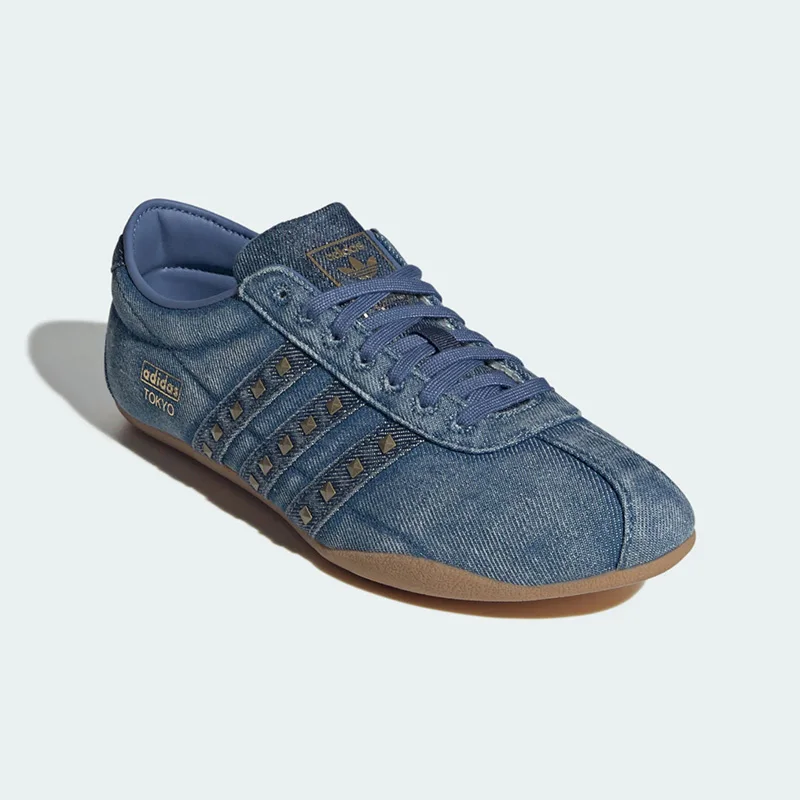 Adidas Authentic TOKYO W Womens Casual Shoes KK2621 Textile Upper Rubber Outsole Cold Cement Retro Sneakers Free returns