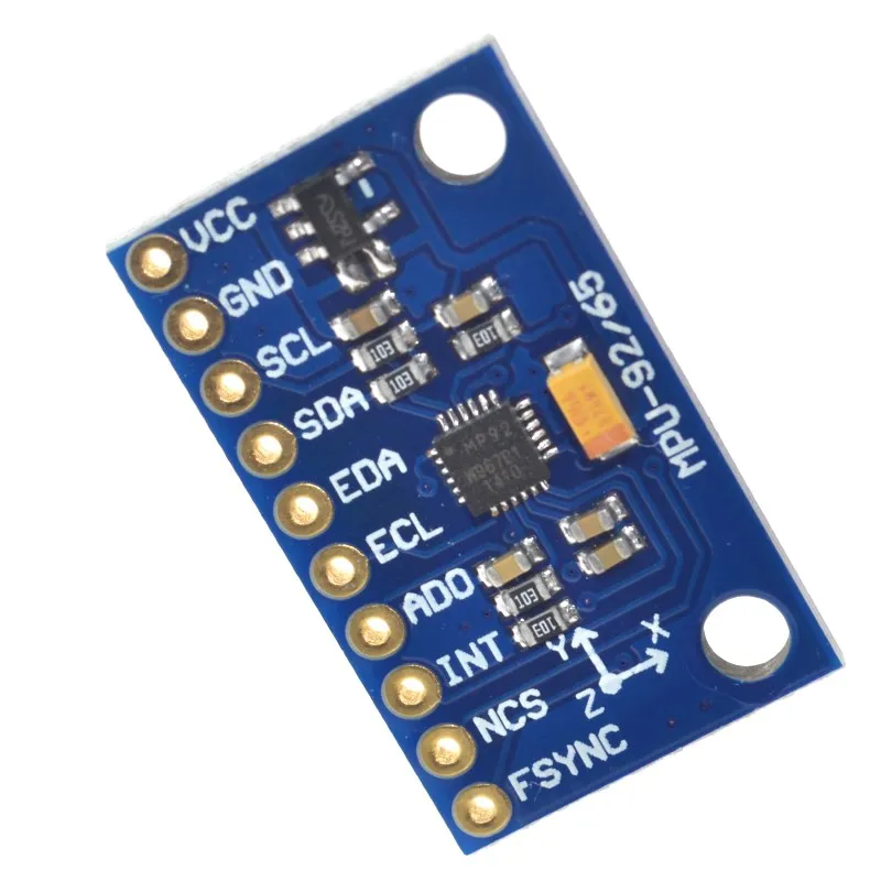1 Pcs Spi/Iic GY-9250 Mpu 9250 MPU-9250 9-As Houding + Gyro + Accelerator + Magnetometer Sensor module MPU9250