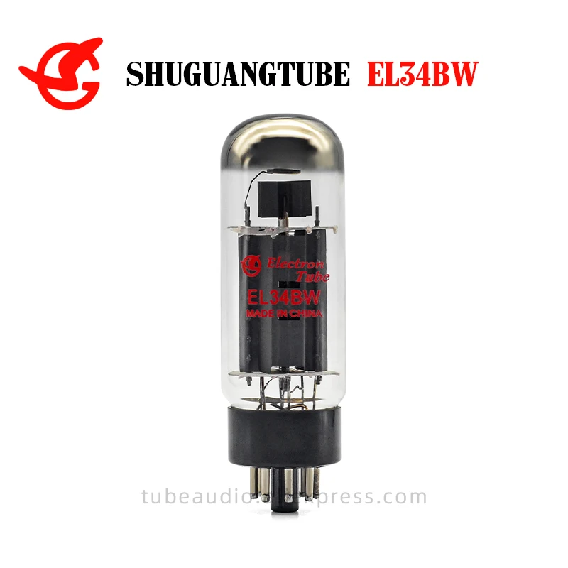Tubo de electrones SHUGUANG 2025 EL34BW Black bas Edición especial de alta calidad para amplificador de guitarra Marshall Fender par combinado