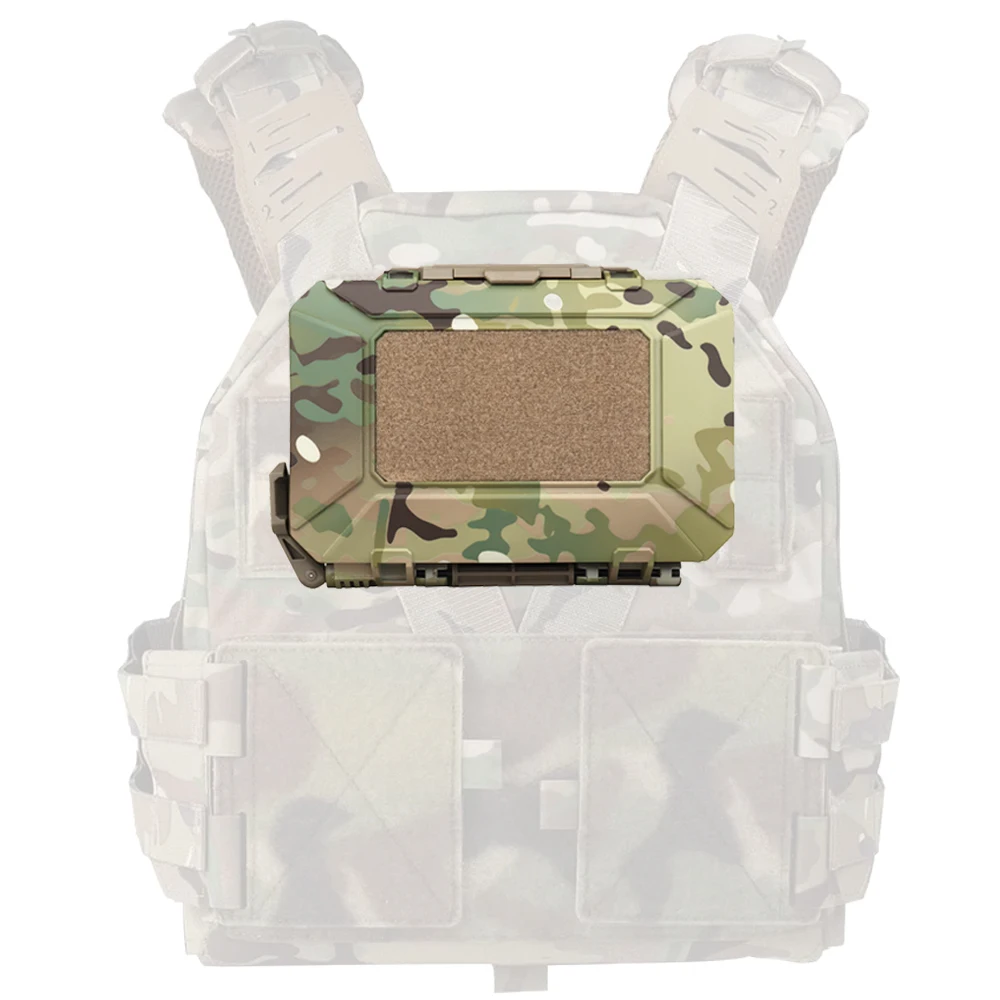 Molle Tactical Waterproof Case Battery Mobile phone Protective Airsoft Vest Gear Cases Double Sponge Shockproof Lockable Pouch