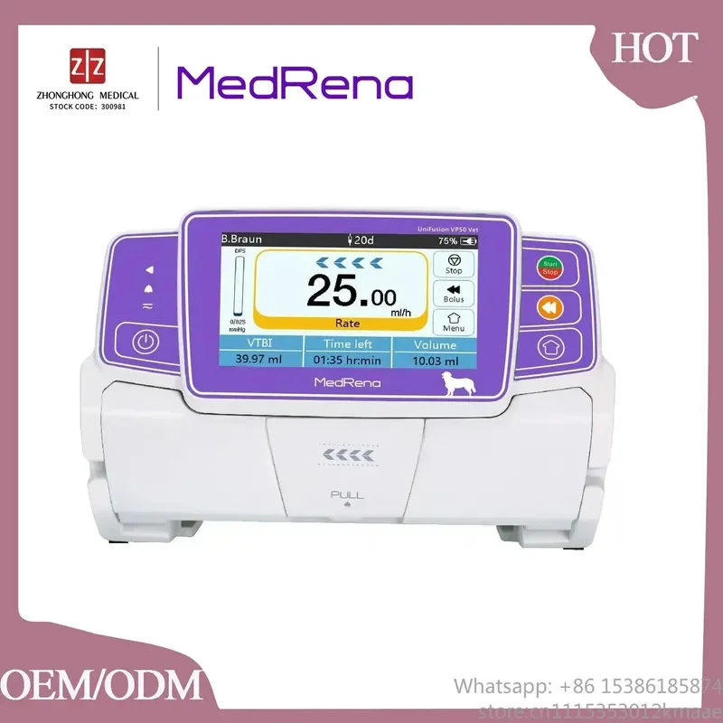 Vequyn Multi-Function Veterinary IV syringe infusion Pump with Micro Mode – Factory Direct