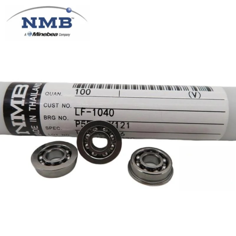 20 Stück Original NMB offenes Flanschlager LF-1040 4*10*3 mm MF104 Miniatur-Flanschkugellager 1040 4x10x3 mm – Detail 2