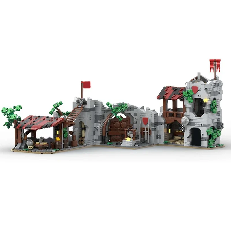 

1605pcs Moc Medieval Wolfpack Den Modular Castle Model Building Blocks DIY Creative Assembly Bricks Toys Kid Christmas Gift