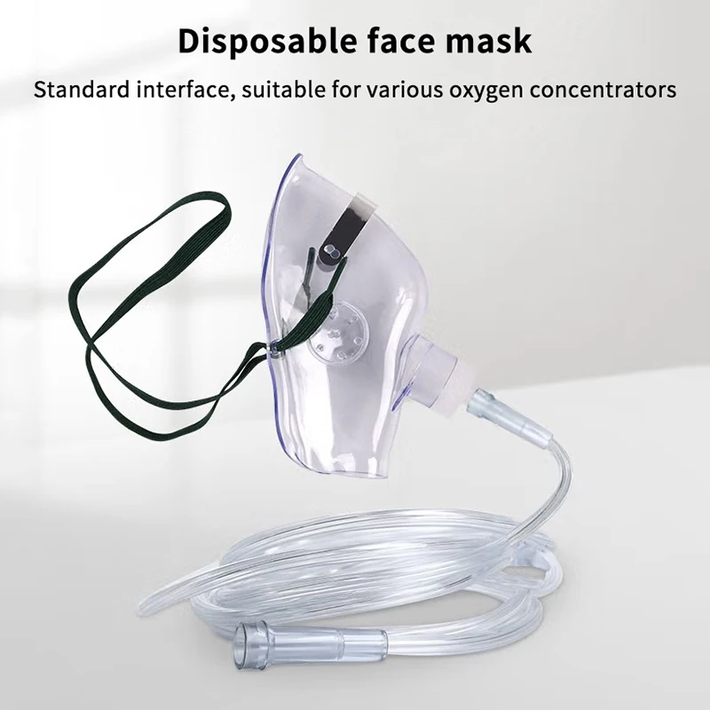 Adult Oxygen Mask with Tube for Nebulizer
