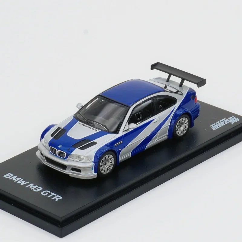 IN STOCK AR DCM 1:64  M3 E46 GTR Diecast Diorama Car Model Collection Miniature Toys