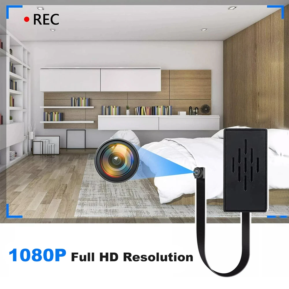 Mini telecamera HD 1080P Modulo wireless portatile fai-da-te Videocamera WiFi Videoregistratore Rilevazione movimento Videocamera P2P Supporto Visualizzazione remota
