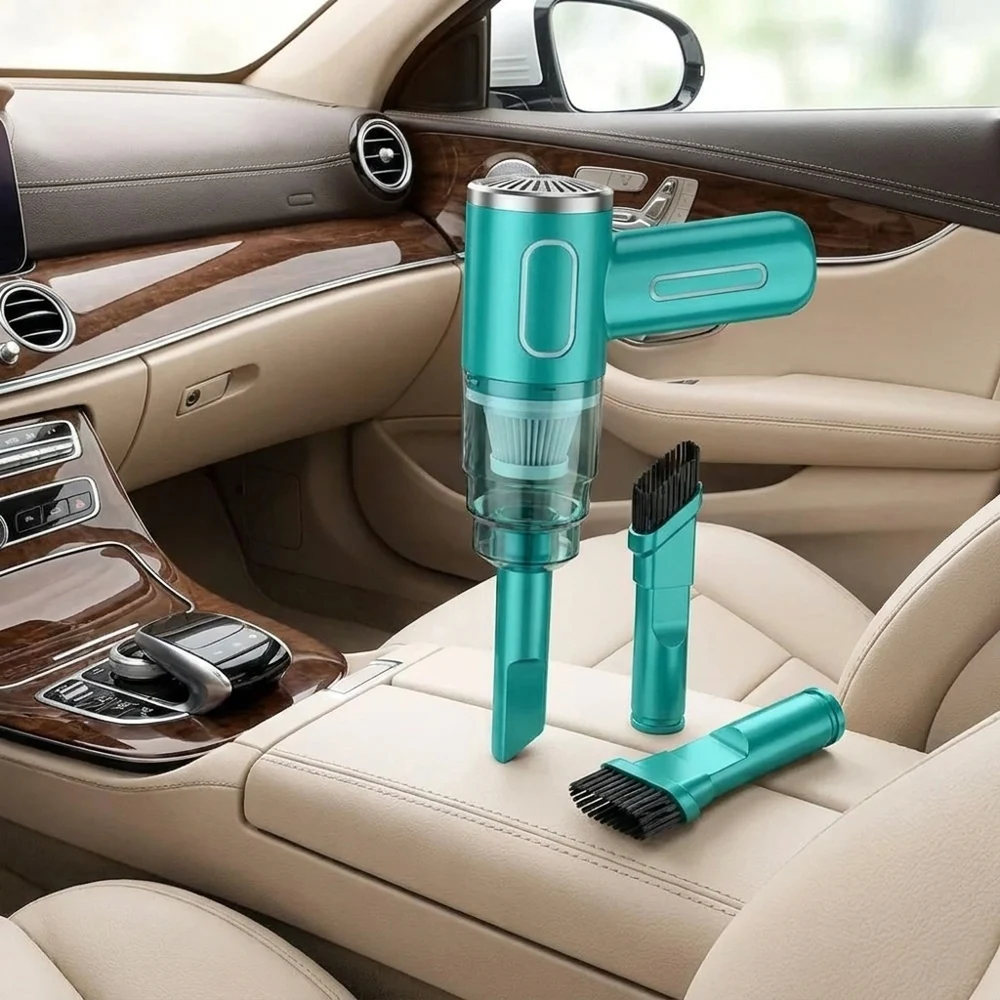 

Rechargeable Wireless Handheld Vacuum Cleaner High-power Motor Strong Suction Compact Lightweight Cordless Vacuum With Detachabl