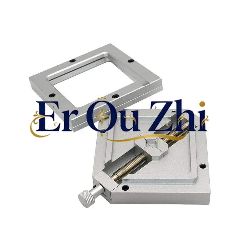 90MM Silver BGA Reballing Station Stencils Template Holder Foxture Jig For PCB Chip Soldering Rework Repair