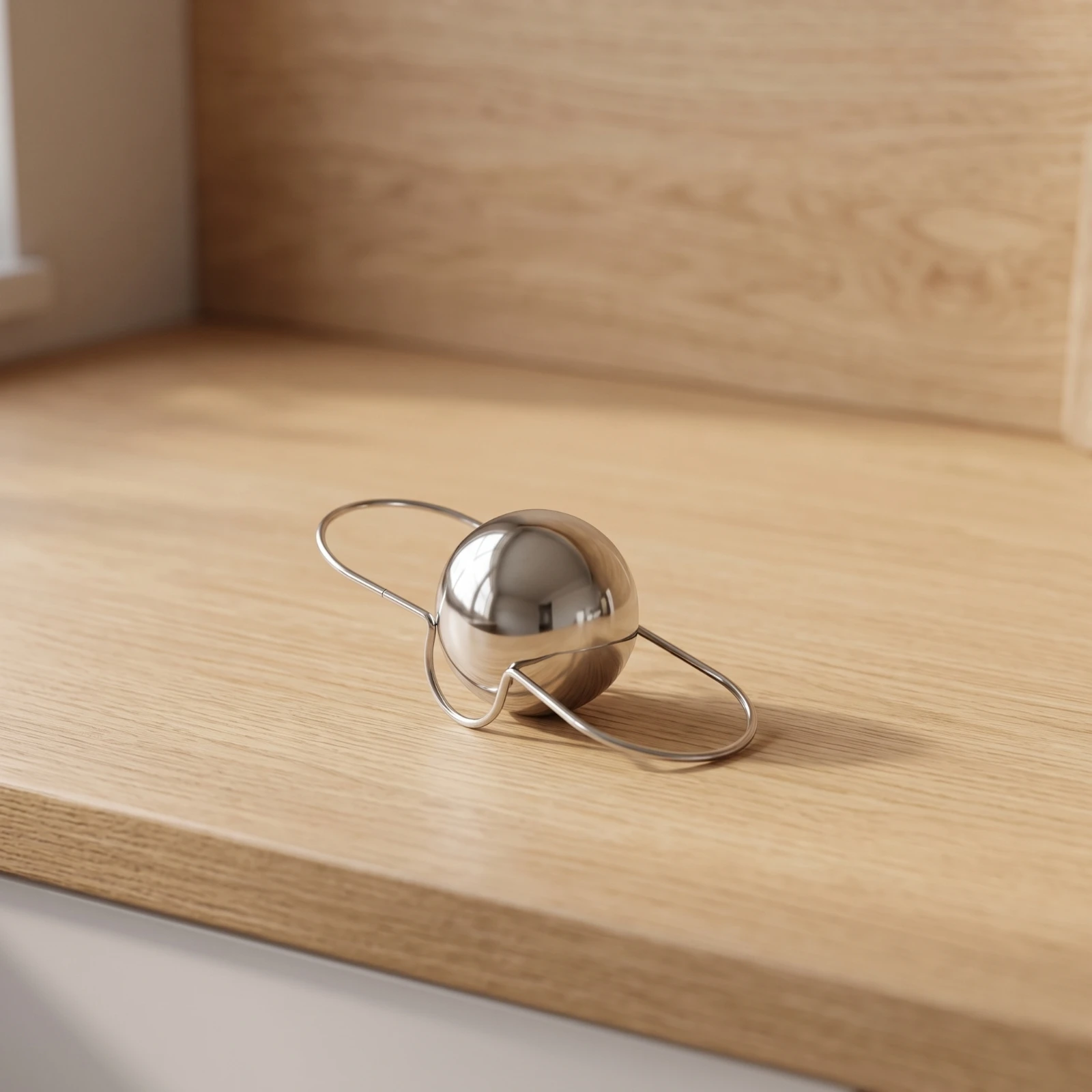 Coffee Chilling Sphere with Stand Stainless Steel Coffee Chilling Ball Espresso Cooling Ball Non-Diluting Food-Grade