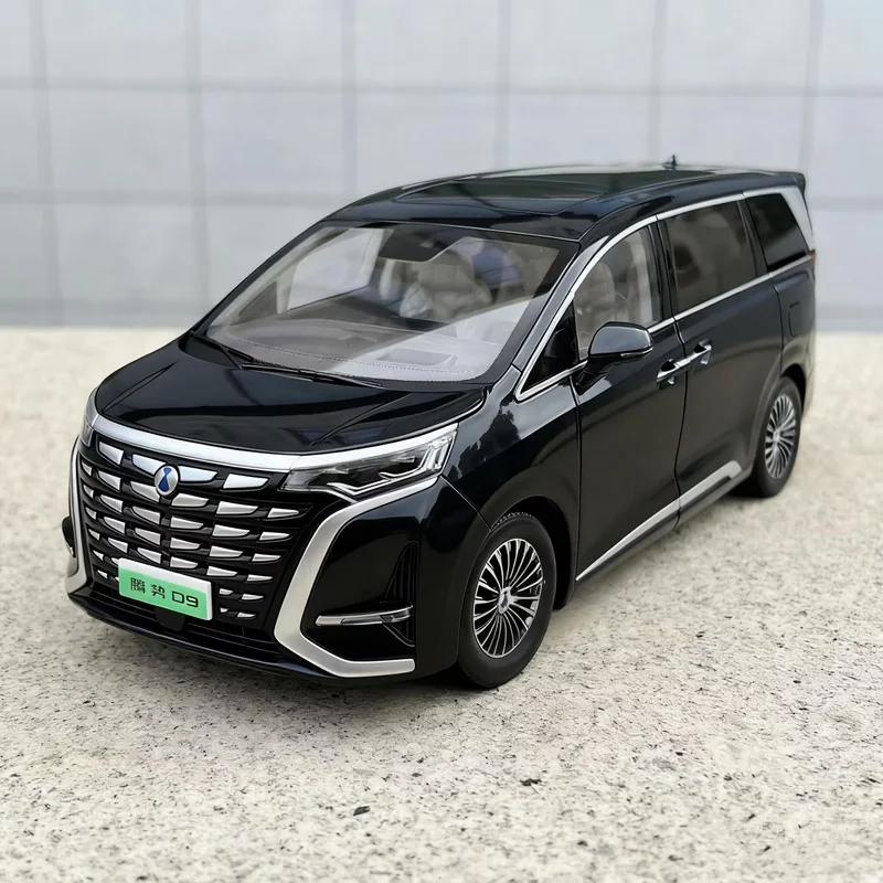 

1:24 ‌BYD DENZA D9 MPV Alloy Luxy Car Model Diecast Metal Commercial Car Vehicle Model Simulation Sound and Light Kids Toy Gift