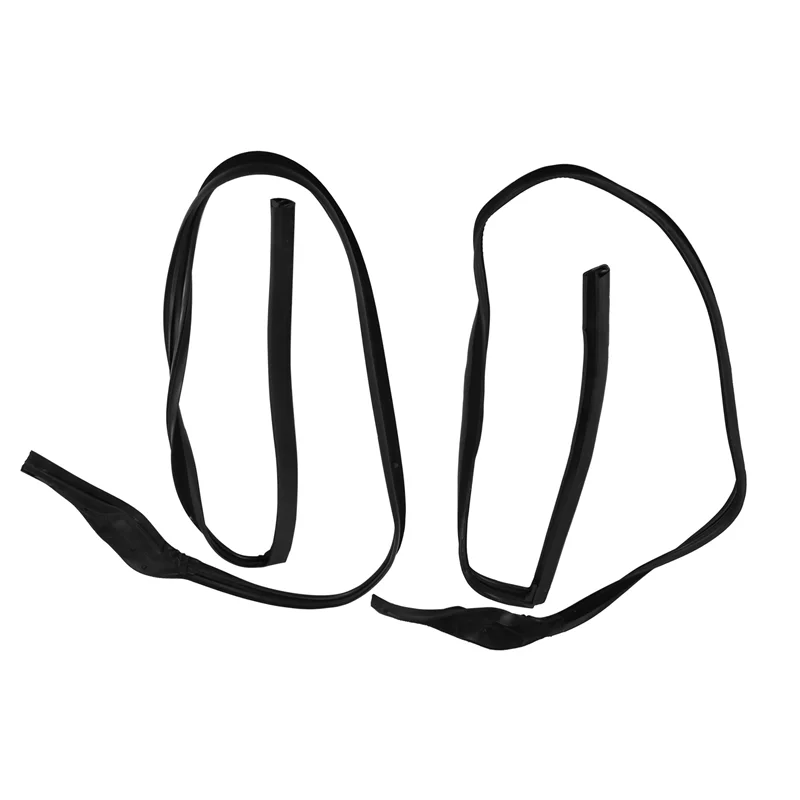 Carro para BMW F01 F02 Kit de vedação de borracha traseira esquerda + direita 2 peças 740I 750I 740Li 51357179123 51357179124