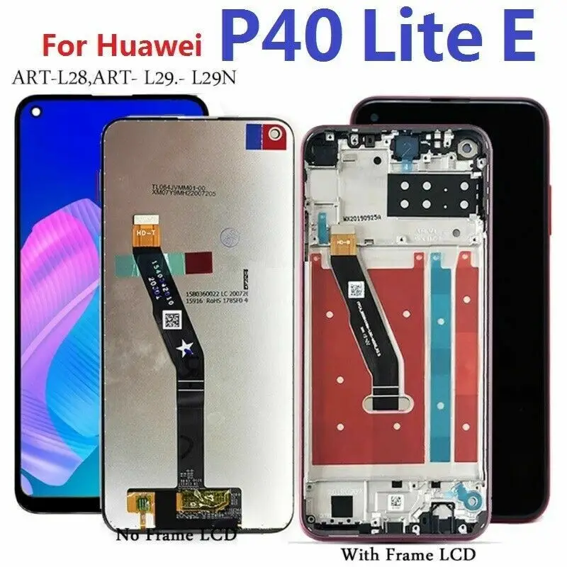 

For Huawei P40 lite E ART-L28 L29 LCD Display Screen Touch Digitizer Replacement