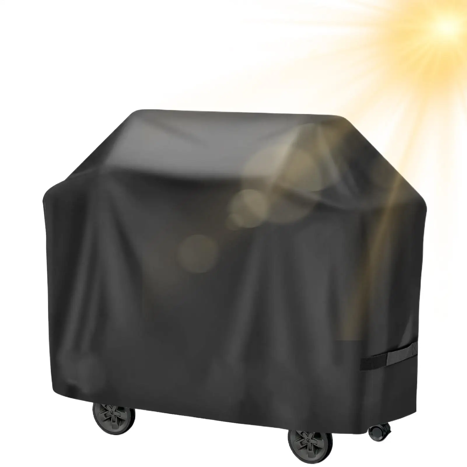 

Крышка для гриля из ткани Оксфорд, водонепроницаемый чехол для барбекю, защита для улицы с шнурком, устойчивый к разрыву аксессуар для гриля для вечеринки