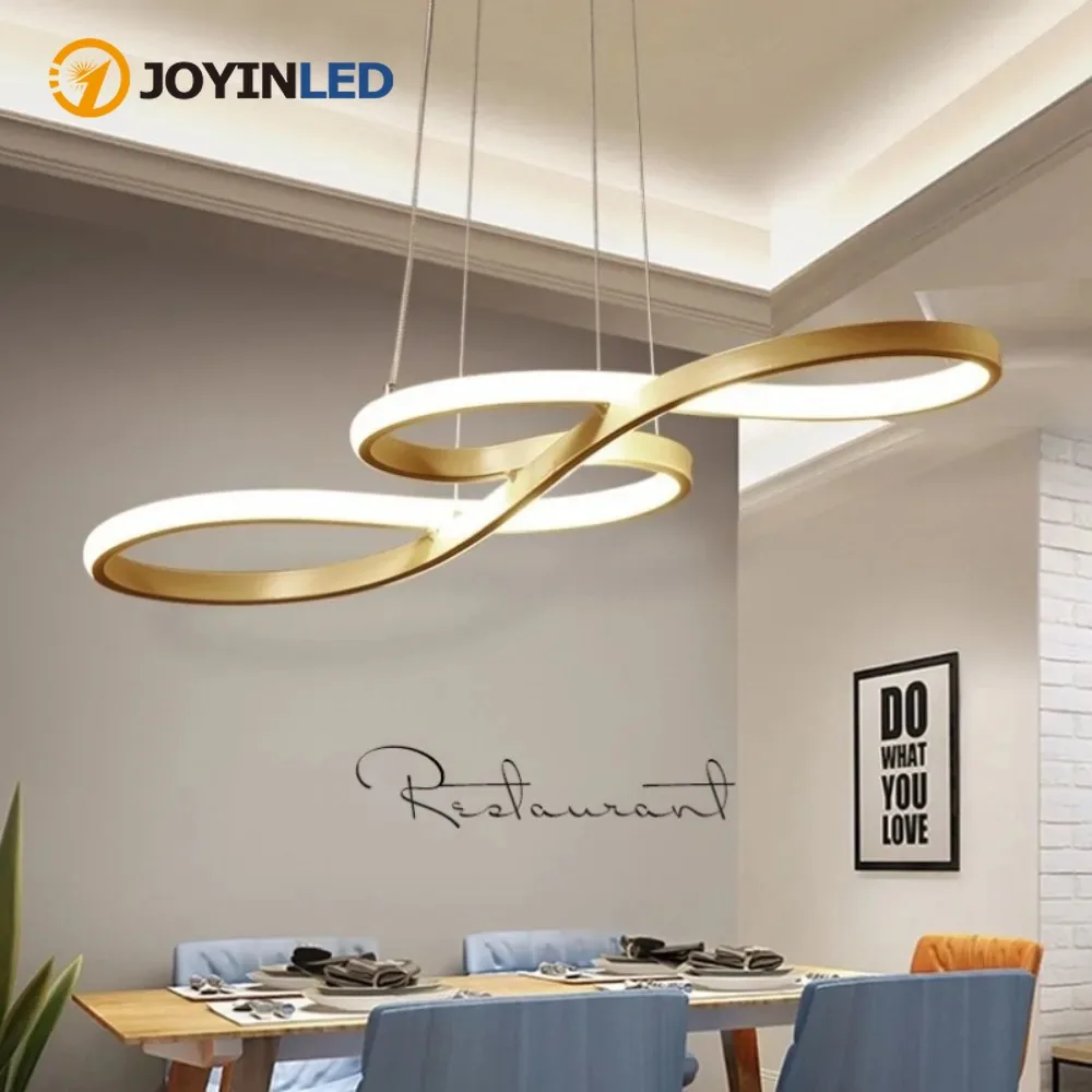Moderne Nordische LED-Deckenleuchte Luxuriöse Heimdekoration Lampe für Küche Wohnzimmer Esszimmer Kinderzimmer Bar Minimalistischer Kronleuchter