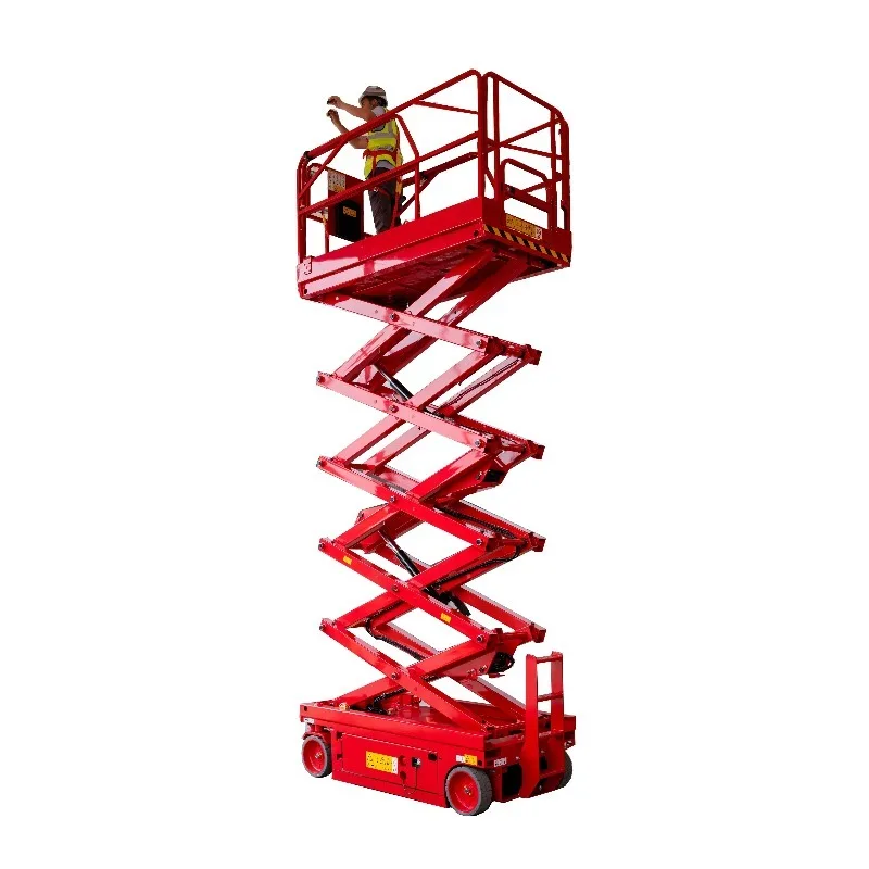 Mobile scissor lift electro-hydraulic S0607E high-altitude telescopic operation lift truck automatic walking scissor lift