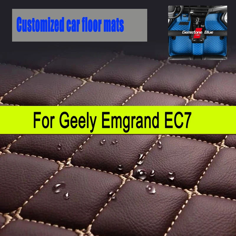 

Car Floor Mats For Geely Emgrand EC7 2008 2009 2010 2011 2012 2013 Custom Interior Accessories