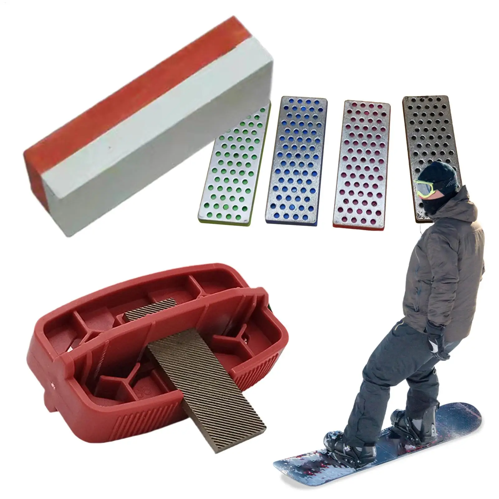 ski-edge-sharpener-tool-adjustable-sharpening-set-240-360-500-1000-mesh-ski-sharpening-kit-deburring-ski-maintenance-kit