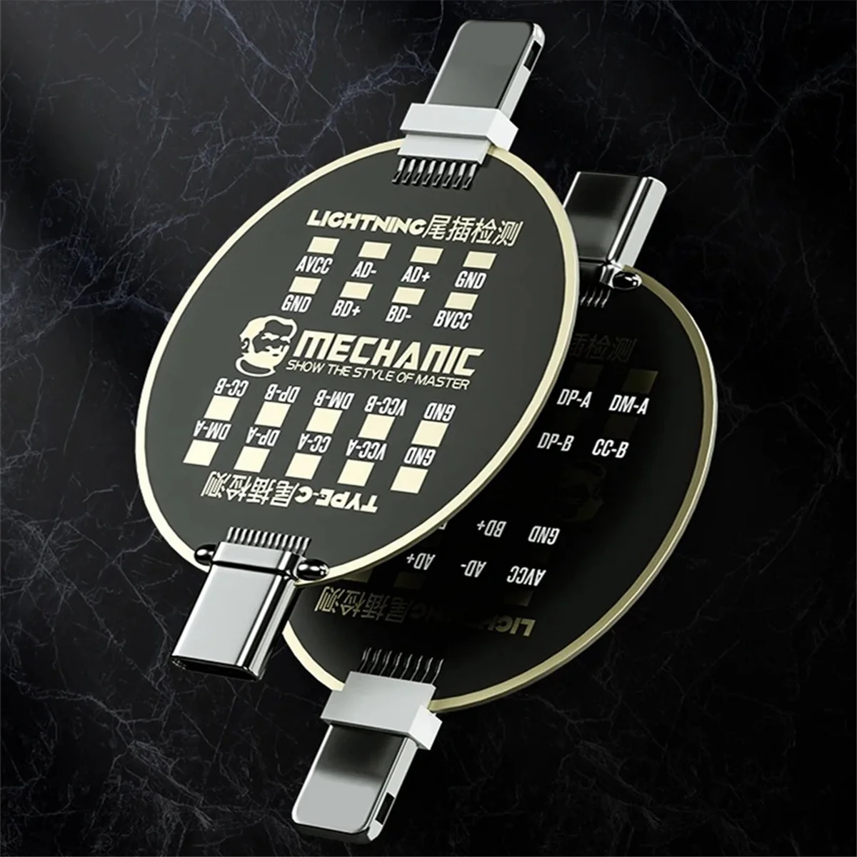 ATP5 T810 Mobile Phone Tail Plug Test Board Detector for TYPE-C Non-Charging Fault Detection Repair Tool