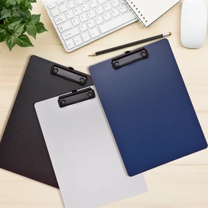 A4 File Folder Papan Klip Alas Tulis Klip Memo Klip Papan Penyelenggara Penyimpanan Kertas Uji Perlengkapan Sekolah Alat Tulis Kantor 8 alat tulis mini penjualan terbaik - №