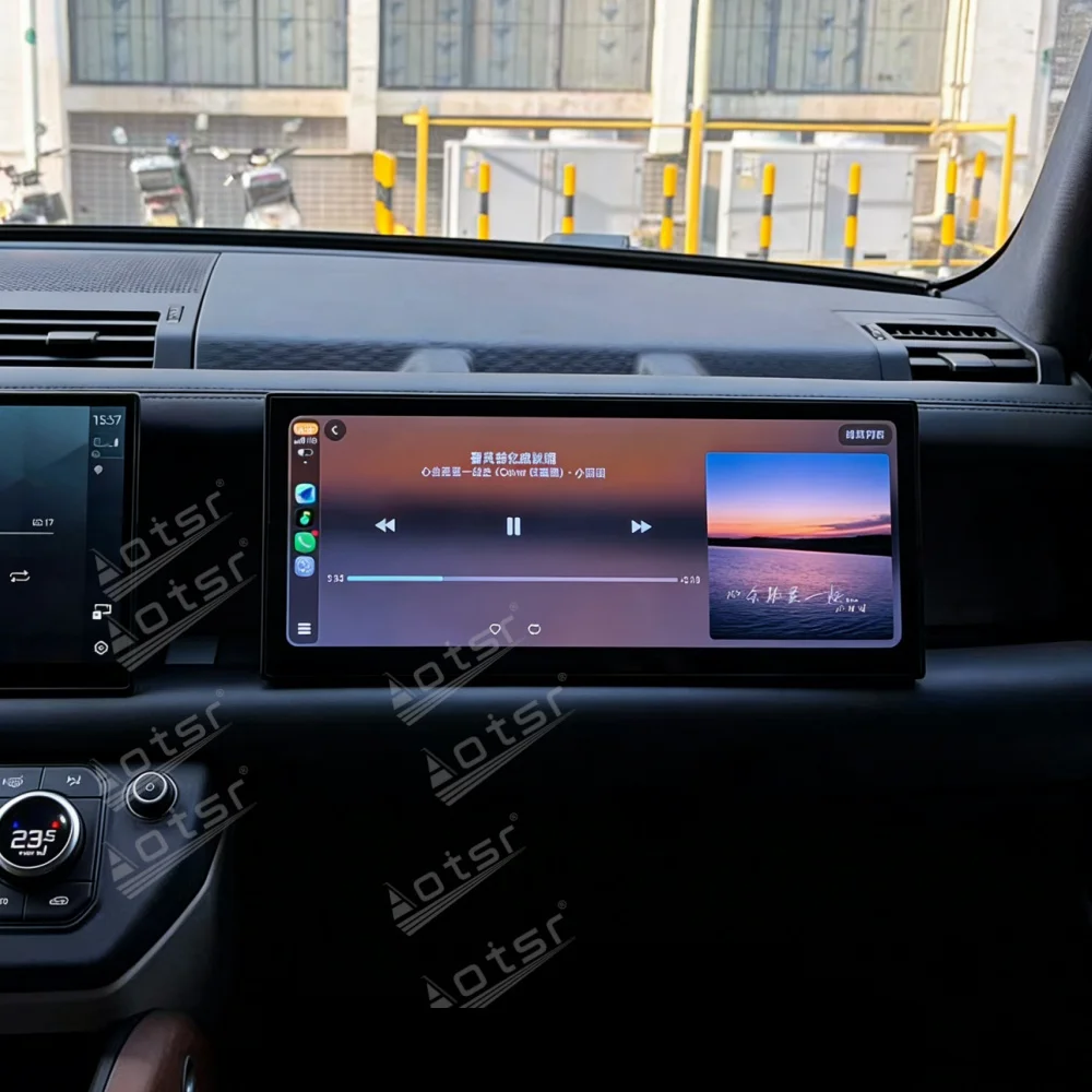 For Land Rover Defender 2018~2025 Co-pilot Screen Android Car Multimedia Player passenger entertainment CarPlay Android Auto