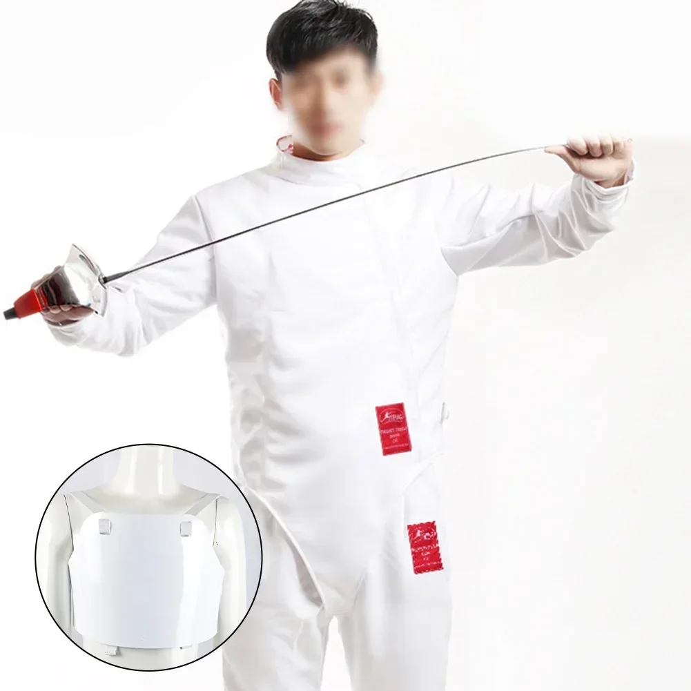 XS-XL Fencing Chest Protector Fencing Chest Guard  Fencing Gears Men Women For Foil Epee Saber For Fencing Beginners Training