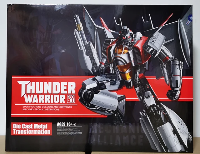 Thunder Warrior Transformation Masterpiece SX-01 SX01 Blitzwing