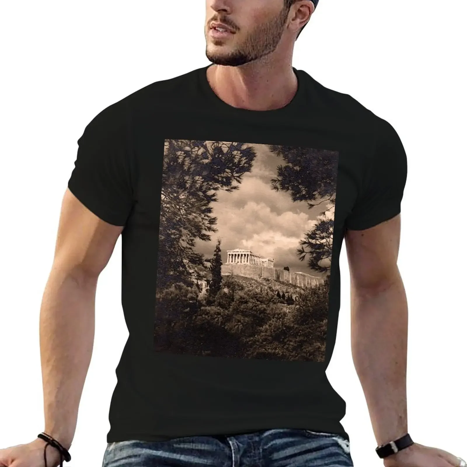 

Mythic Parthenon - Greece T-Shirt quick-drying sublime boys whites black t shirts for men