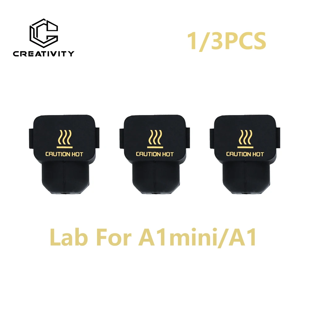 

For Bambu Lab A1/A1 Mini Hotend Kit 3D Printer Heating Block Silicone Sleeve Hotend Heat Insulation Case Cover