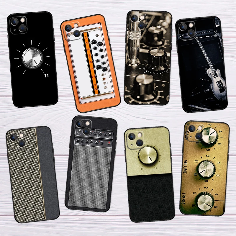 Funda para teléfono con diseño de amplificador de guitarra para OnePlus 15 13 12 11 13R 13T 12R 10 9 Pro 10T Nord CE 5 3 4 Lite N20 N30