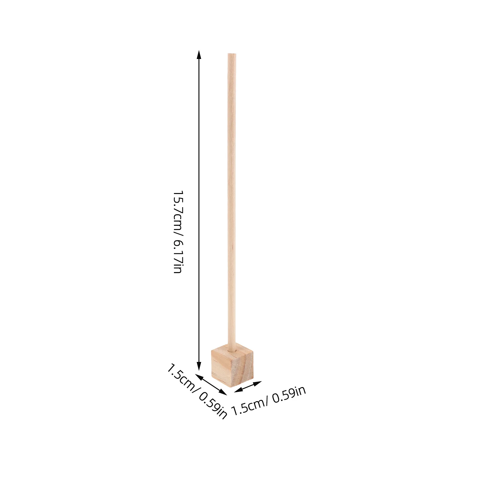 Kit de rompecabezas entrelazado DIY creativo, 100 Uds., pasadores de madera, Base de construcción, vástago, materiales educativos para manualidades, bloques de conexión