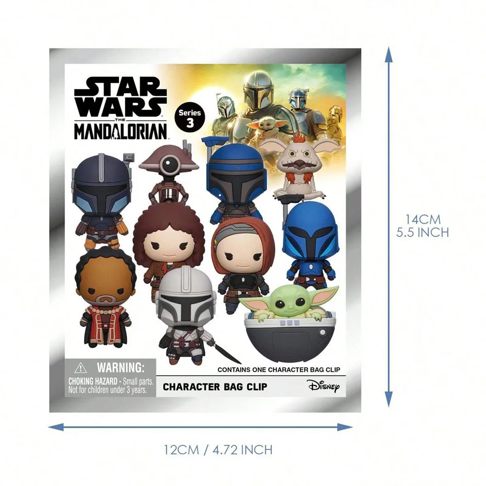 Star Wars Officially Licensed Blind Box The Mandalorian Grogu Keychain 1Pc Gift Surprise Bag Star Wars