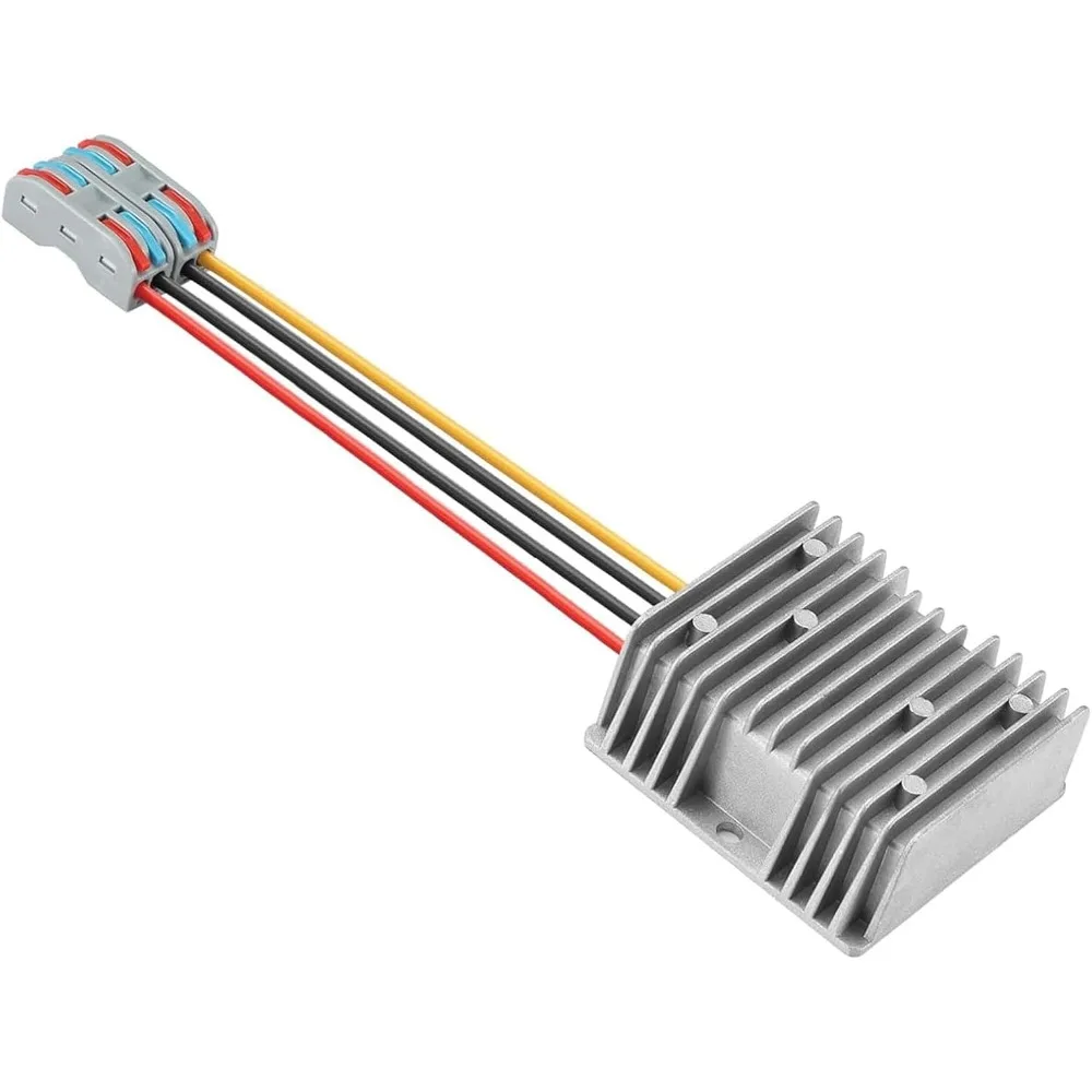 

DC 20-60V Step Down to 12V 20A 240W Converter is Suitable for Waterproof Voltage Reduction Devices on Golf carts and for klifts