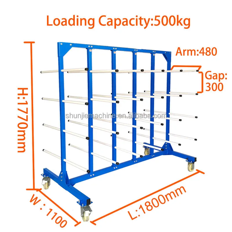 คุณภาพสูง 5 ชั้น Cantilevered แขวนล้อแขวนแร็คสําหรับท่อโลหะอลูมิเนียม