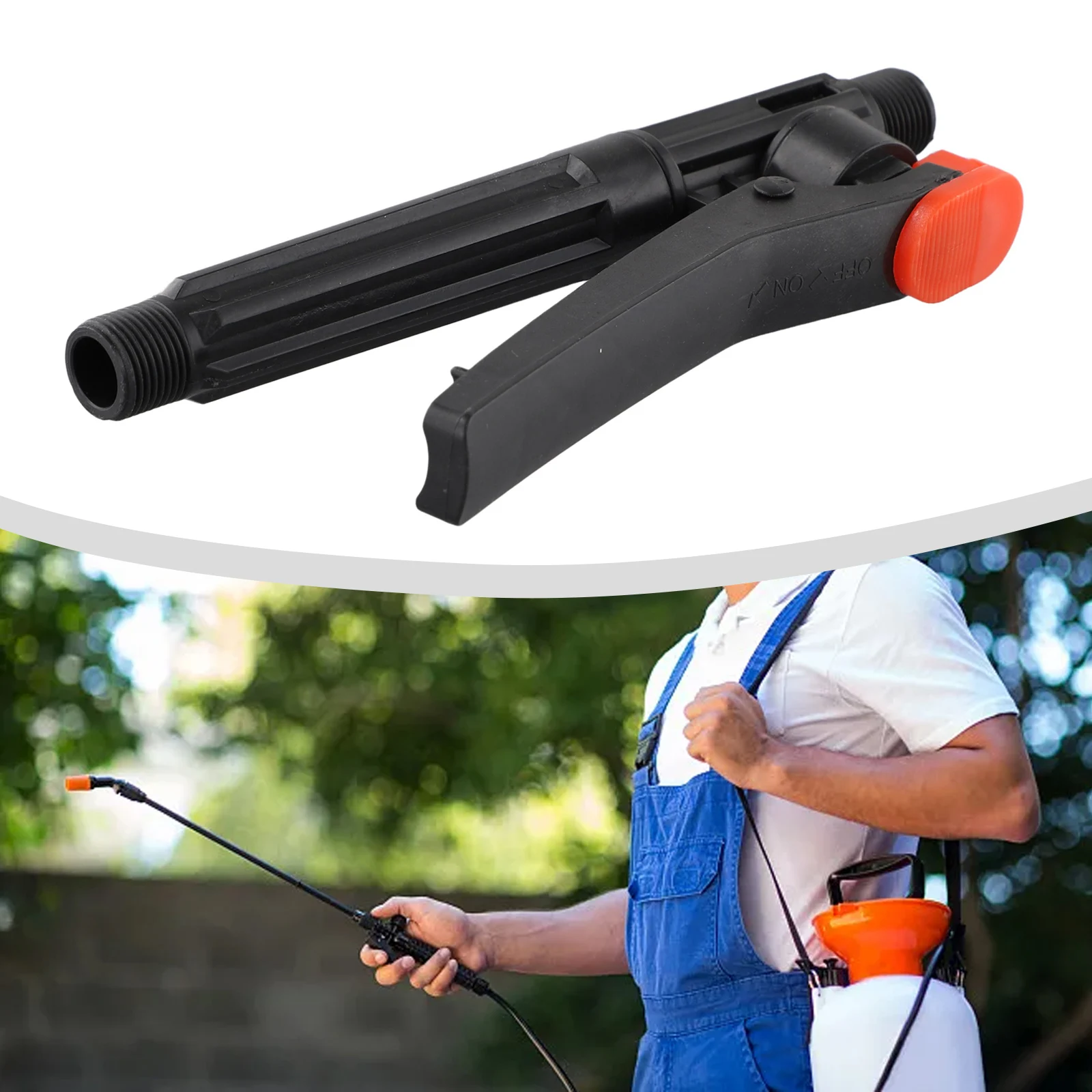 Sprayer Parts Sprayer Handle Garden Yard Forestry High Pressure Plastic Sprayer Accessories 1 Pcs For Agriculture