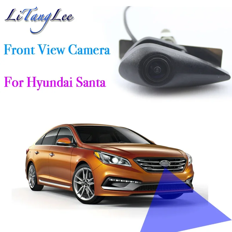 For Hyundai Sonata LF 2015 ~2018 Car LOGO Front View Camera Night Vision HD Waterproof Wide Angle Blind Spot Area Parking Camera