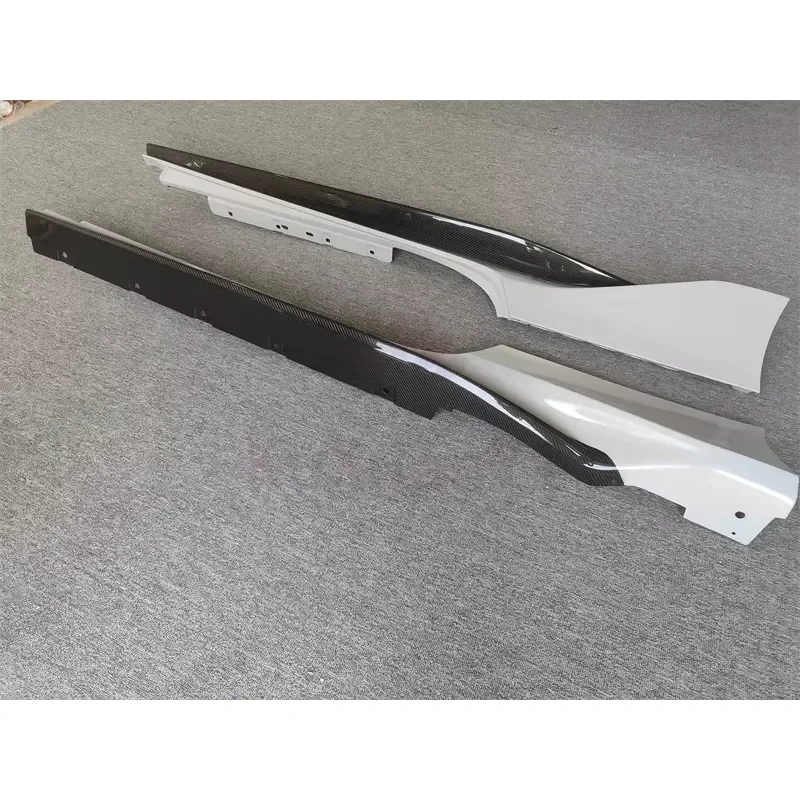 Used for Ferrari 488 GTB Spider Upgraded Version Pista Style Body Kit Resin+carbon Fiber Side Skirts Body Kit