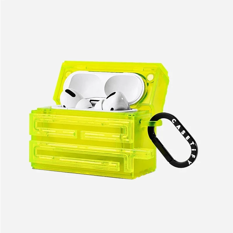 Co-branded collection fluorescent headphone protective case suitable for Airpods headphone case