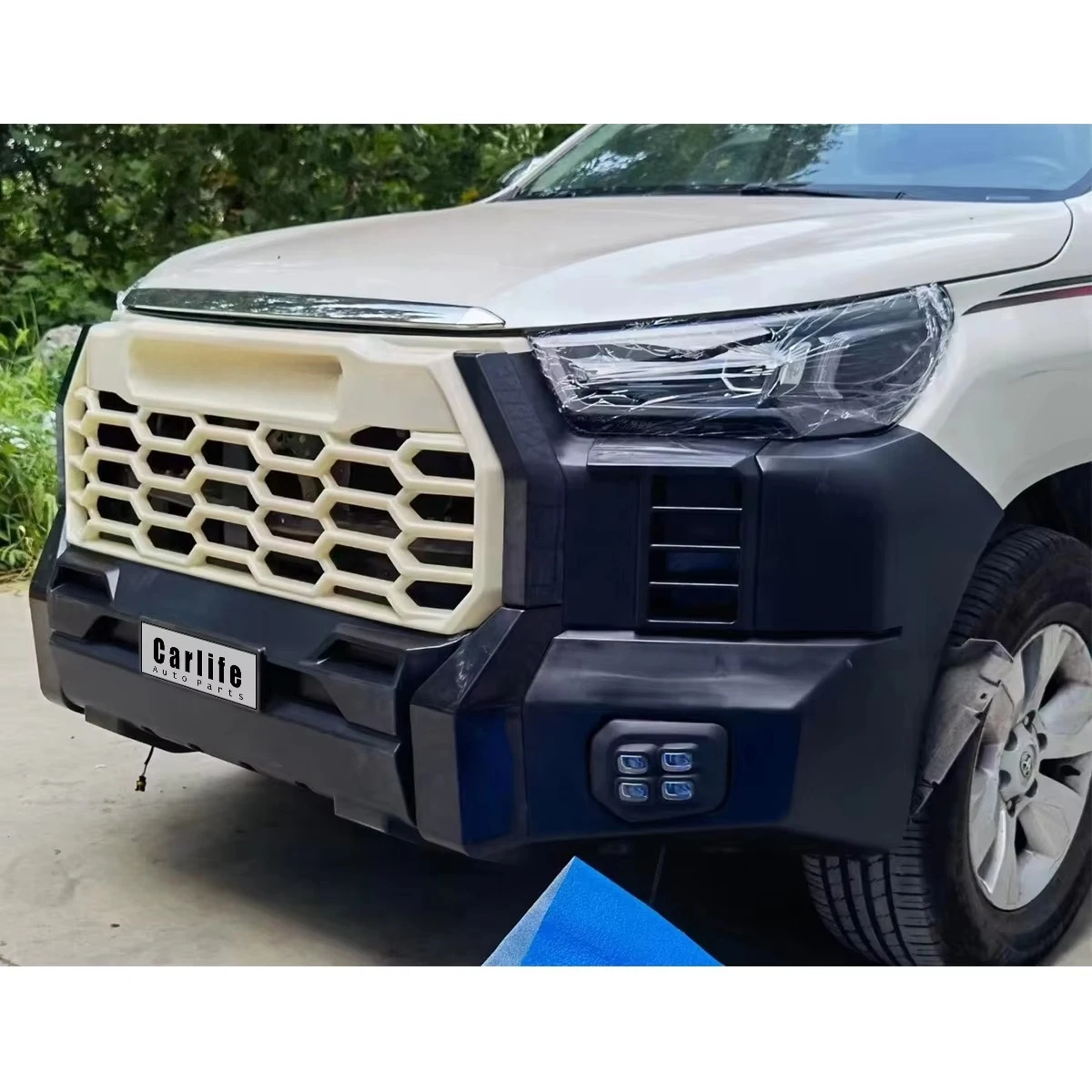 

Car Bumpers Body Kit for toyota Hilux ROCCO REVO 2016 2017 2018 2019 2020 2021 2022 Year Upgrade tundra Model Style