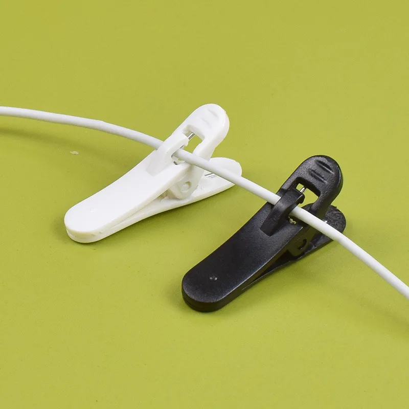 Practical Earphone Cable Holder Rotatable Clip For Wired Headsets Cord Organizer Prevention Of Tangle And Loss Gadget Accessory