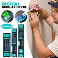 High Precision Electronic Digital Protractor Angle Finder Inclinometer Magnets Level Ruler Multifunctional Large Screen Digital