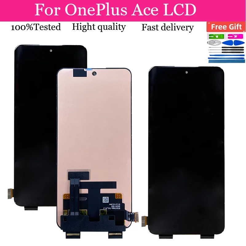 

For Oneplus ACE PGKM10 Screen LCD Display Touch Glass Panel Digitizer Assembly Repair Parts