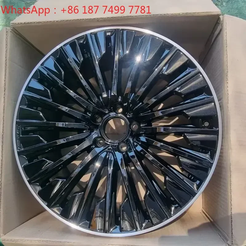 Forgex Forged Wheels 5x112 5x120 19 20 21 22 Inch Multi Spoke Gloss Black Machined Lip for S Class 7 Series