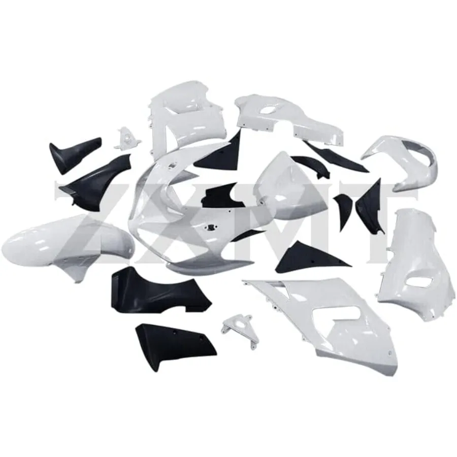

Unpainted Motorcycle Fairing Kit for Kawasaki Ninja ZX10R 2004 2005 with 19 Pieces HighQuality Composite Material for Enhanced